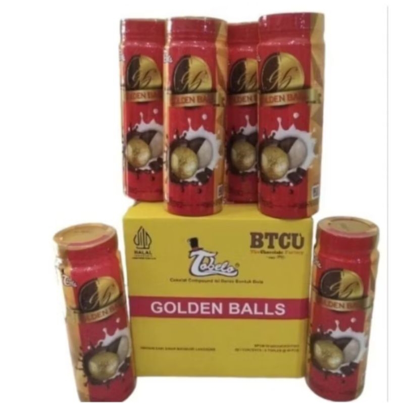 

Coklat Golden Balls 1 dus isi 6 Toples @240 butir coklat