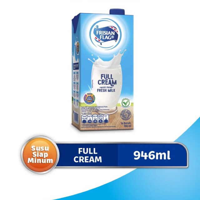 

Frisian Flag Susu UHT Full Cream 946ml - 1 pcs