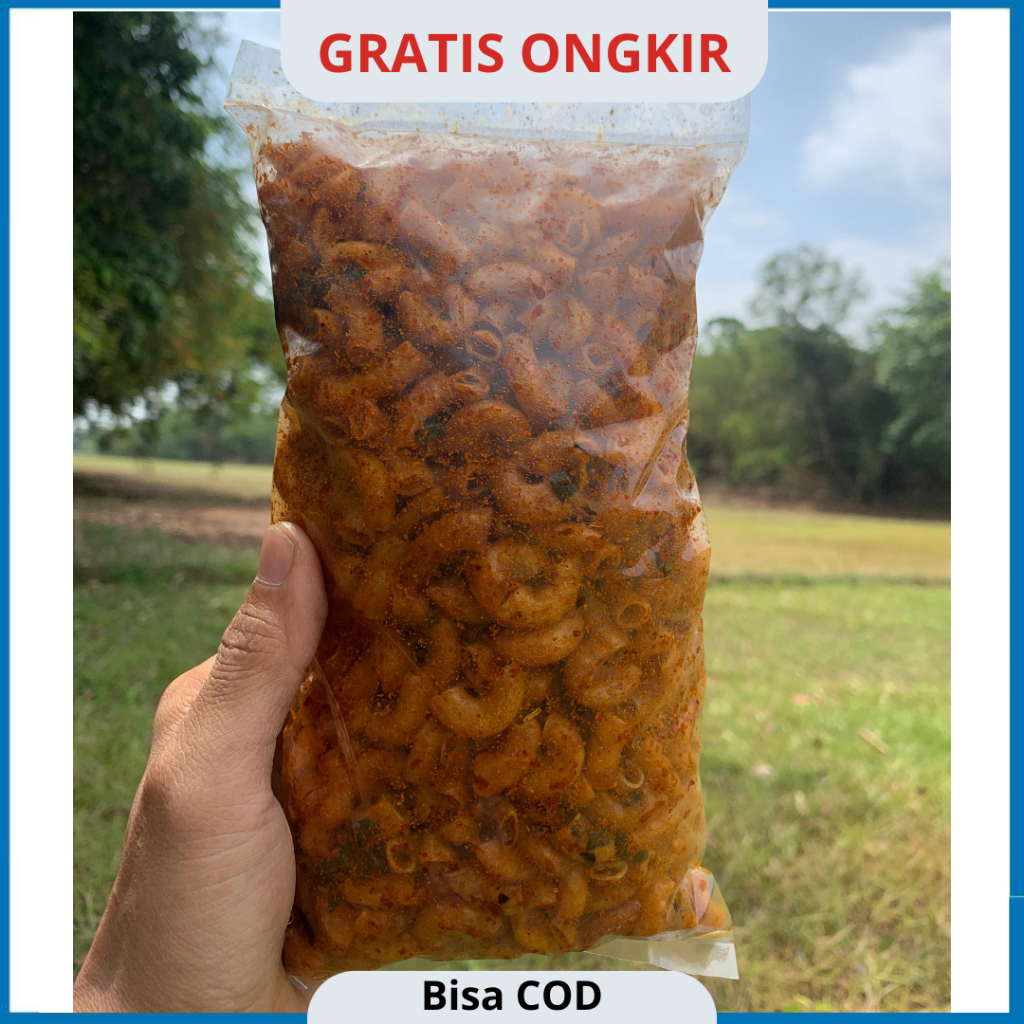 

1/4 KG MAKARONI CIKRUH DAUN JERUK 250 GRAM - DI JAMIN BIKIN NAGIH TIDAK PELIT BUMBU