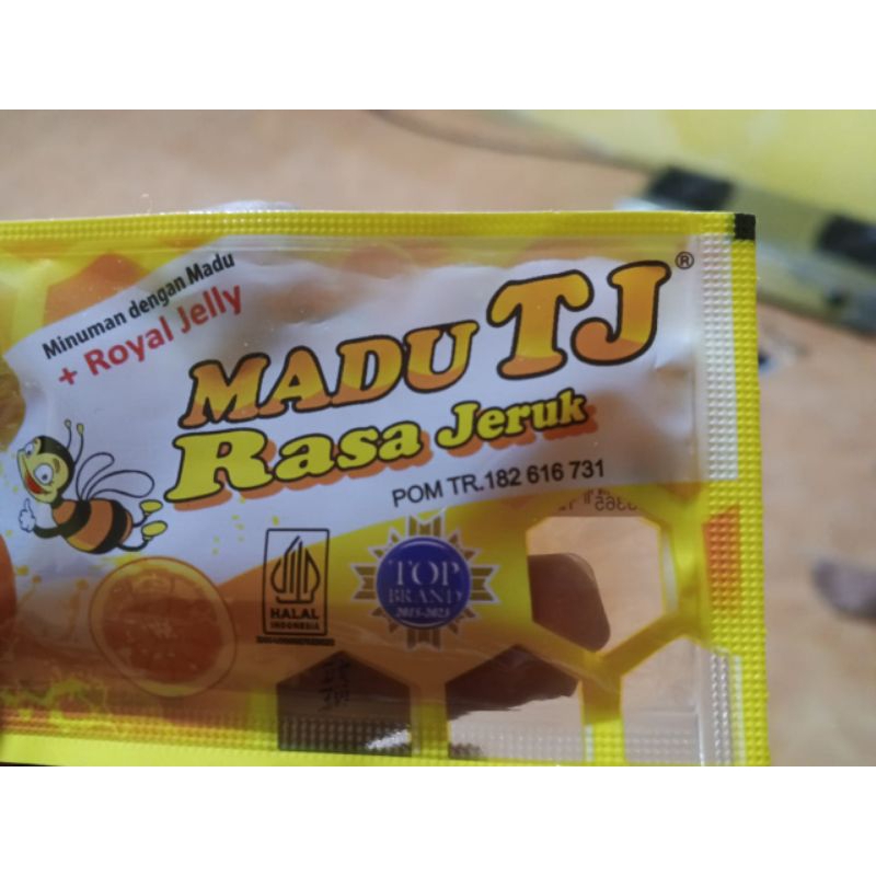 

madu tj sachet 20gr isi 12pcs