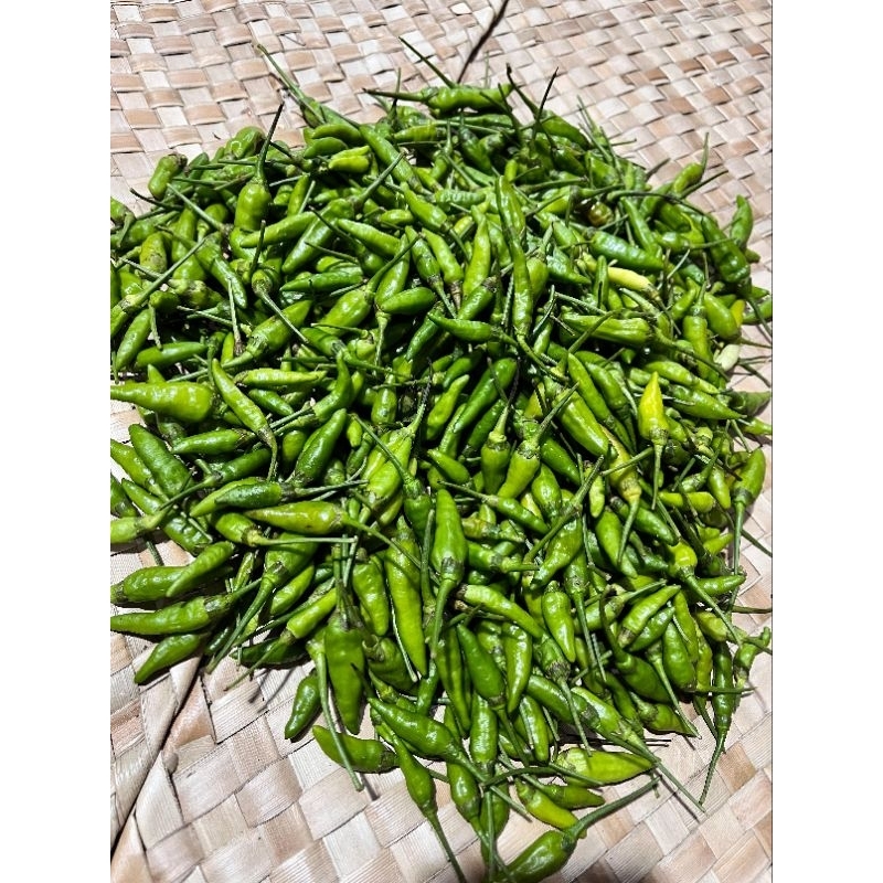 

CABAI KECIL HIJAU berat 1kg Banyuwangi