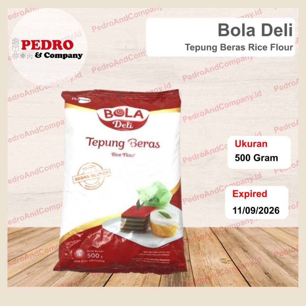 

Bola Deli tepung beras Rice Flour 500 gram gluten free bebas gluten