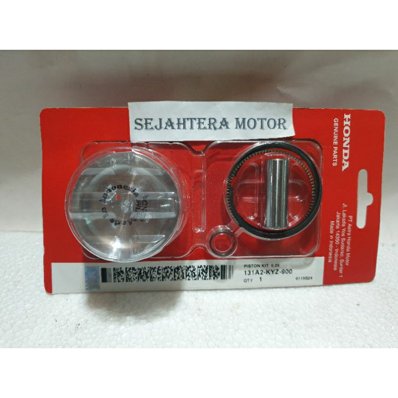 Piston KIT asli HONDA SUPRA X 125 F1 131A1-KYZ-900,131A2-KYZ-900,131A3-KYZ-900,131A4-KYZ-900,131A5-K