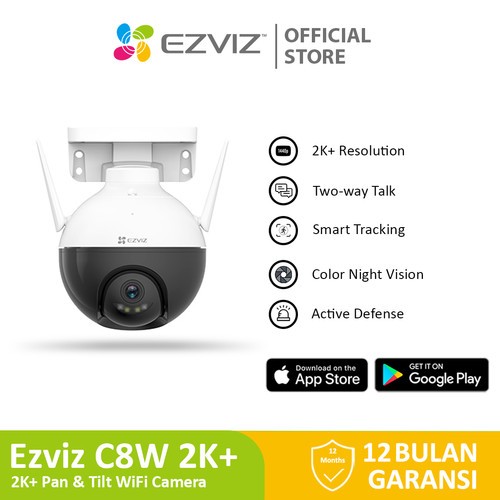 Kamera CCTV Wifi EZVIZ C8W 4MP 2K+