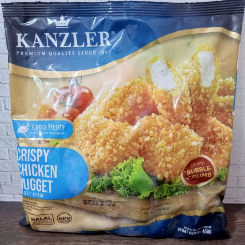 

Nuget ayam crispy chicken nugget kanzler 450 gram