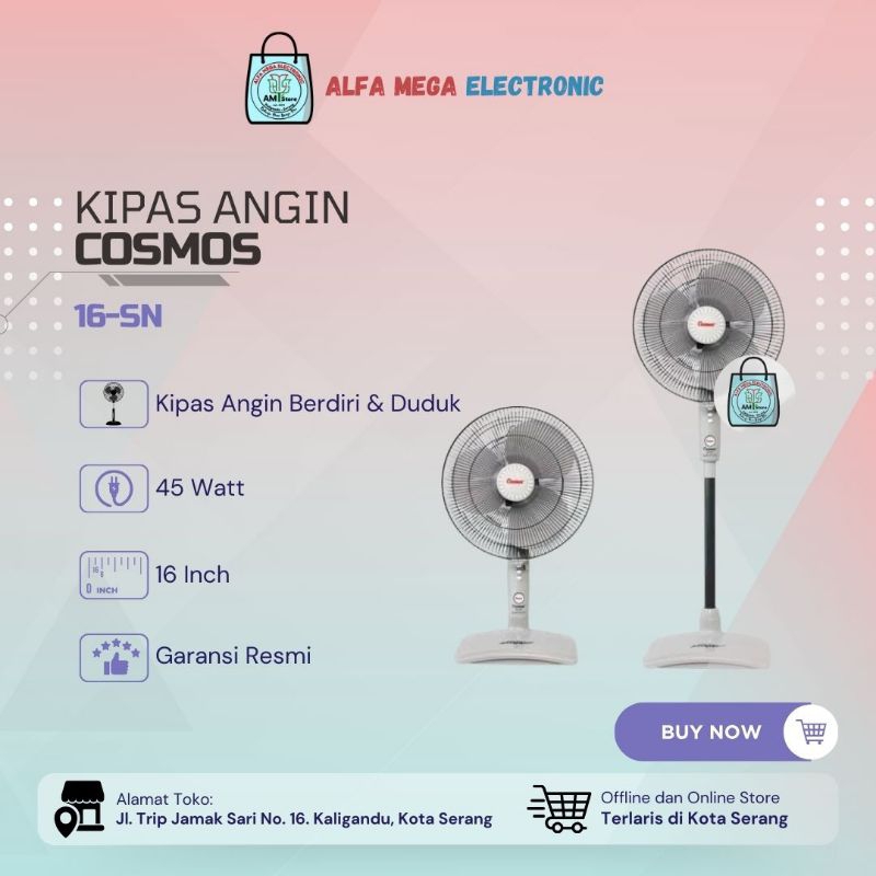 kipas Angin Cosmos 16-SN