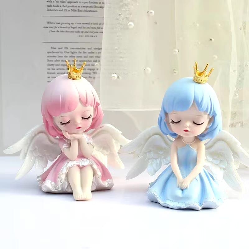 {JY} PAJANGAN KUE ULANG TAHUN PERI MALAIKAT ANGEL / HIASAN TOPPER KUE ULANG TAHUN ANAK MALAIKAT SAYA