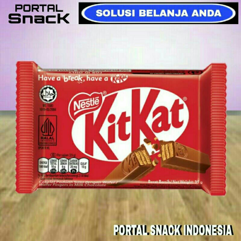 

KIT KAT Chocolate 4 fingers 35gr