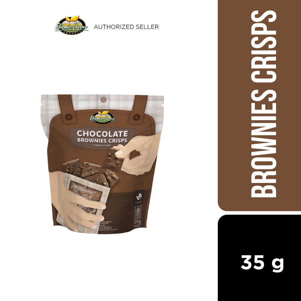 

Bionic Farm Chocolate Brownies Crisps 35g