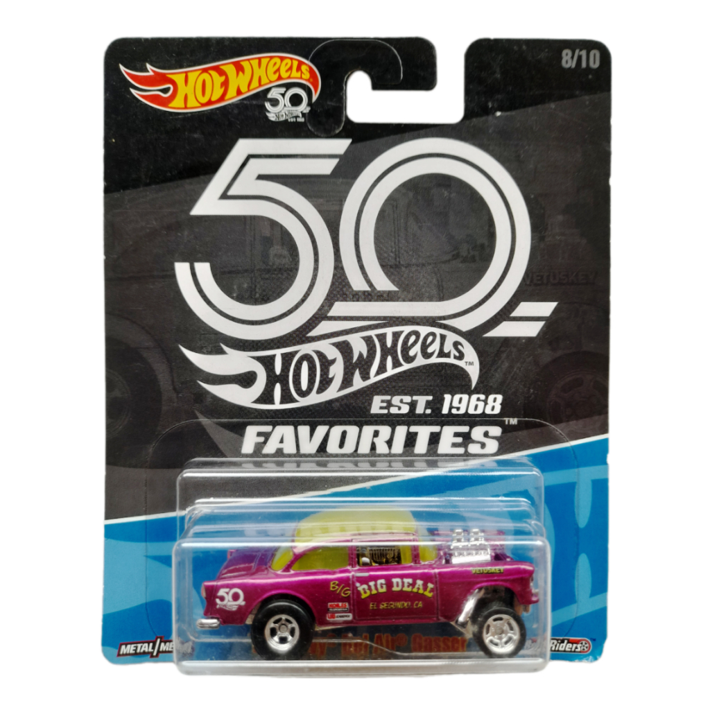 Hot Wheels 50th Anniversary Favorites 1955 Chevy Bel Air Gasser