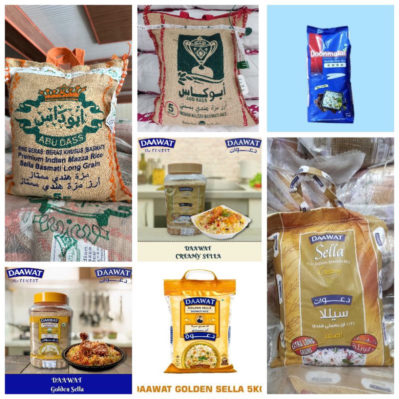 

Aneka Beras Basmati 1kg Repack Abu Dass Abu Kass Doonmalai Daawat