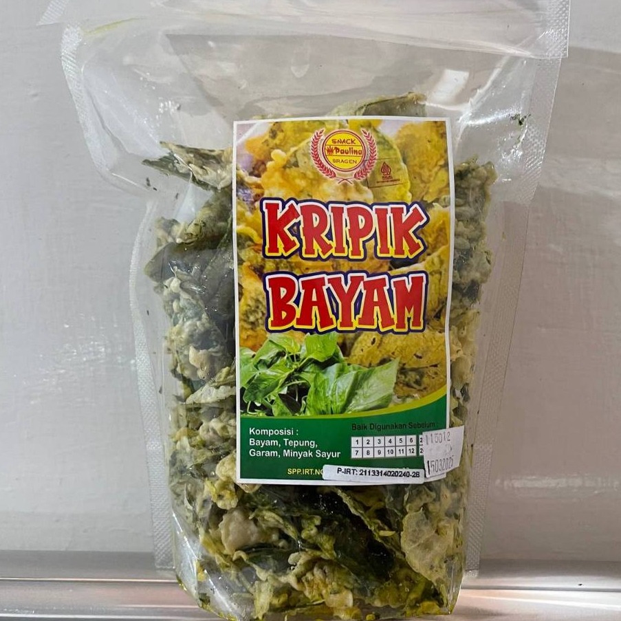 

Kripik Bayam