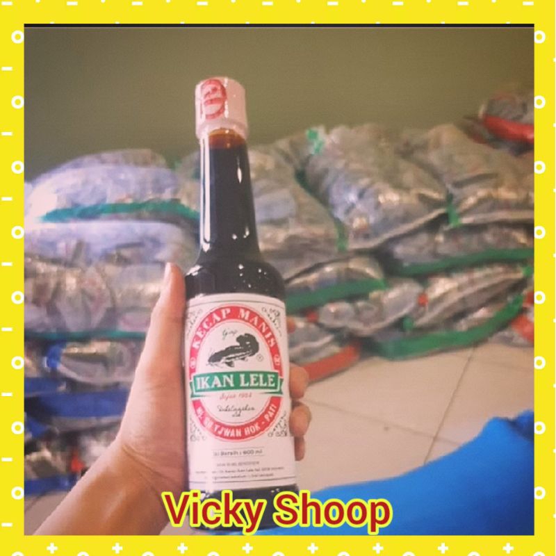 

kecap lele 600 ml kemasan botol manis asli pati