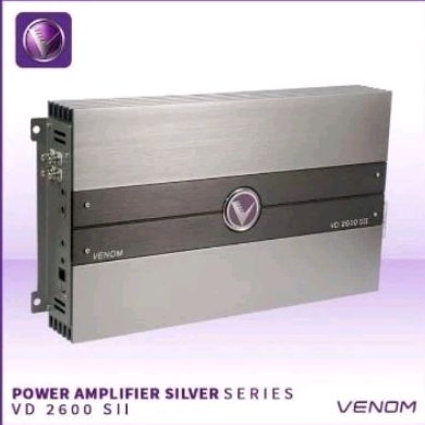 Power Amplifier Venom Monoblock VD 2600SII - Power Monoblock Venom VD2600SII - Amplifier Venom Monob