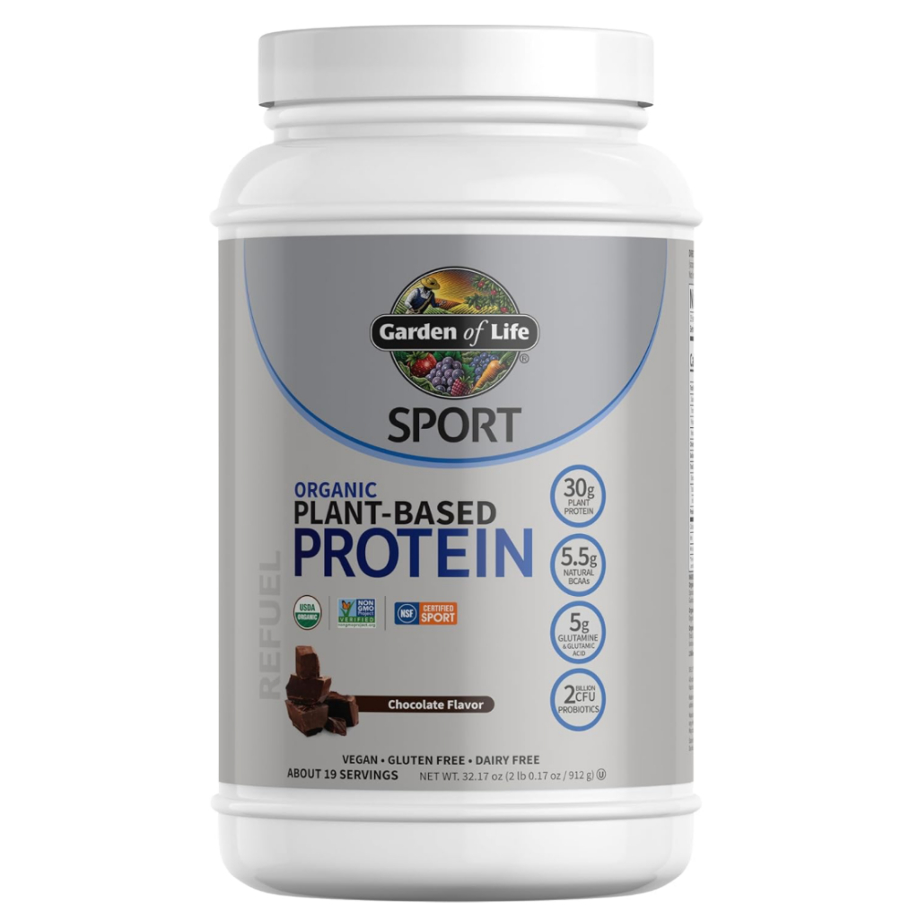 

Garden of Life Organic Vegan Sport Protein Powder Chocolate 920g