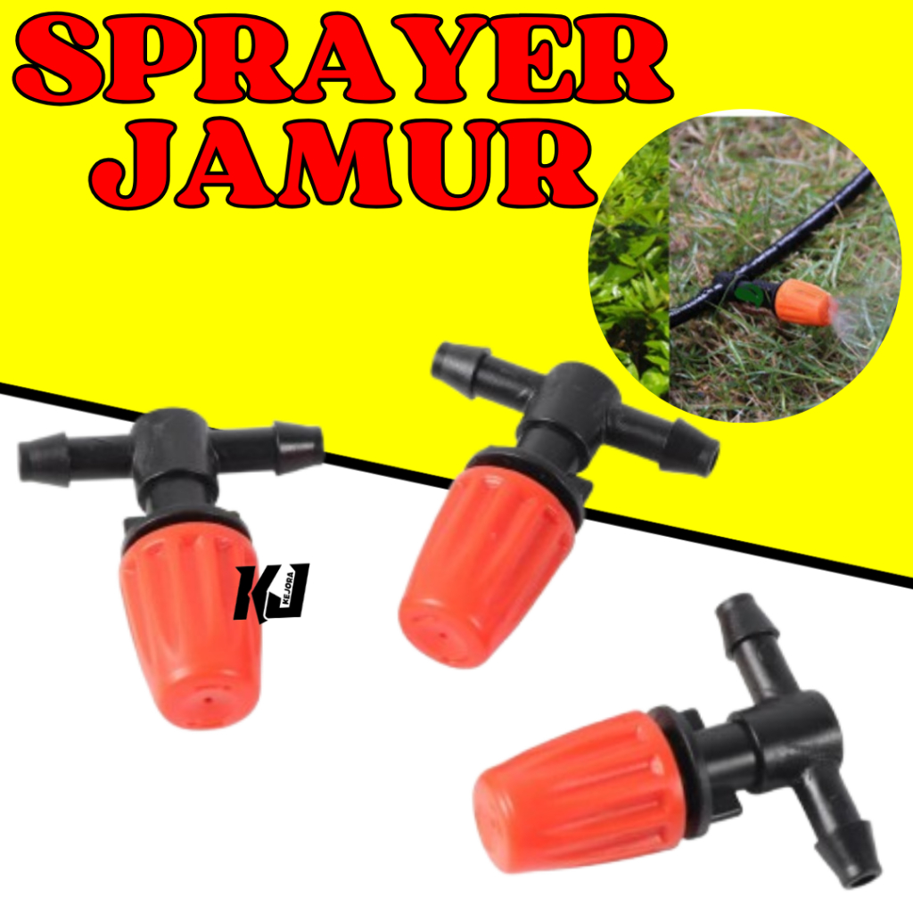 Sprayer Jamur Walet Misting Nozzle Sprinkler Taman