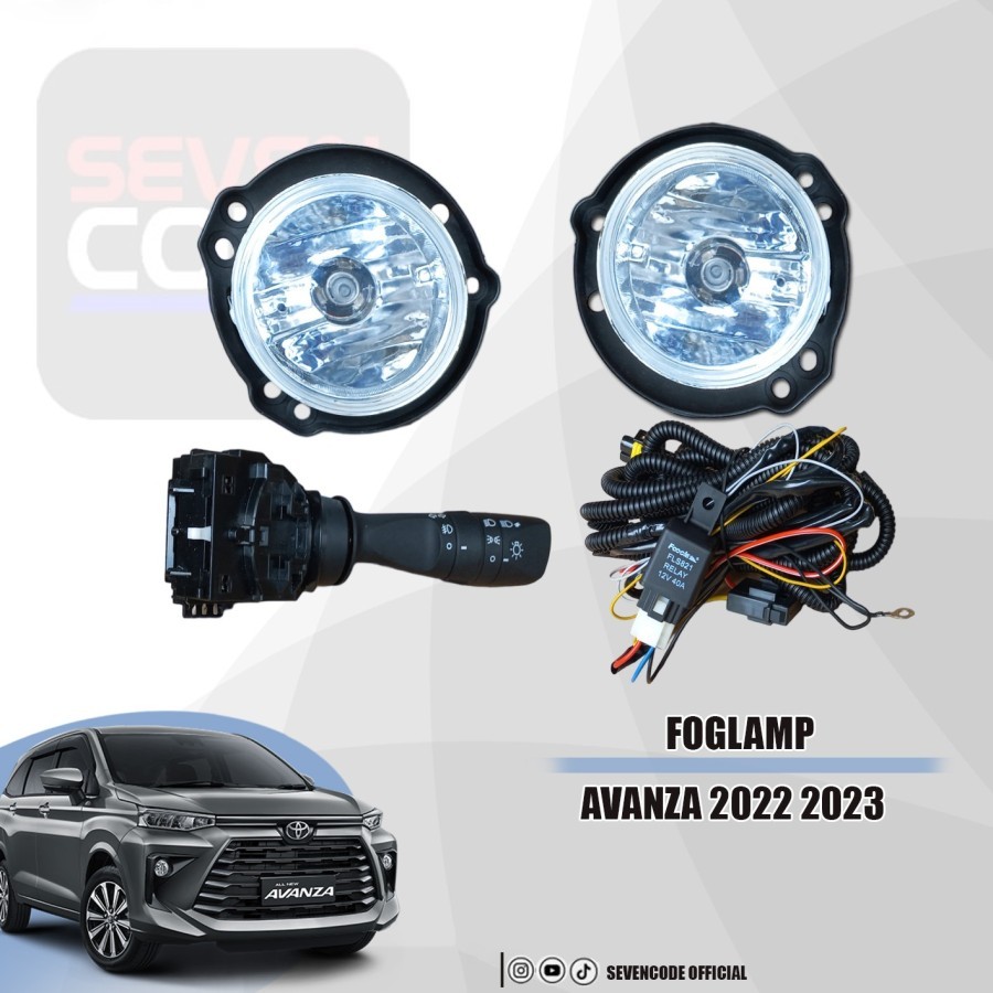 FOGLAMP AVANZA 2022 2023 / LAMPU KABUT AVANZA 2022 2023