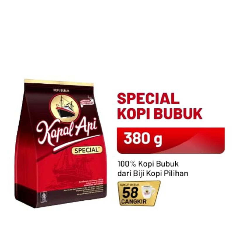 

KAPAL API spesial Merah 380 gr