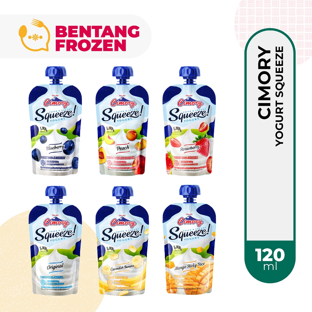 

Cimory Yogurt Squeeze 120ml