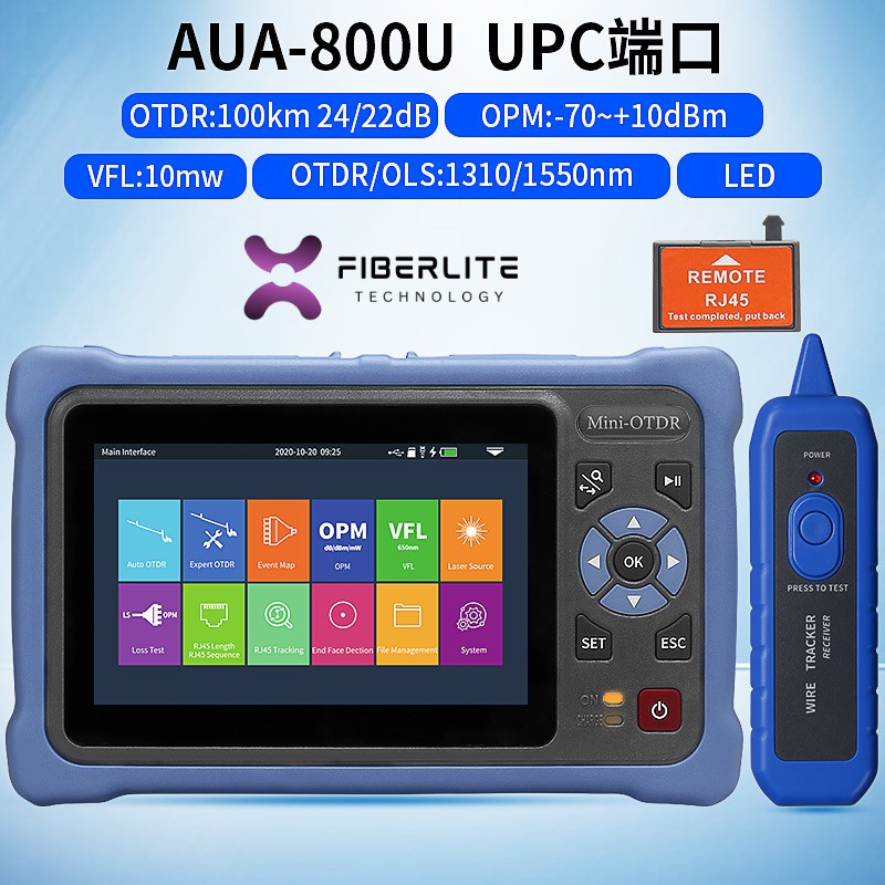 OTDR Smart Mini / OTDR Fiber Optic AUA-800 COMPTYCO /OTDR Mini Touchscreen