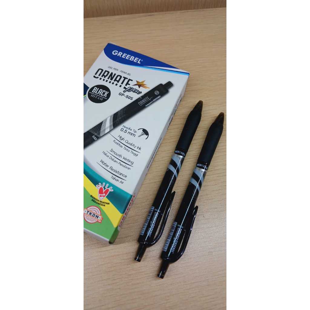 

Stationery Bulpoint Greebel / Pen Gel Greebel Writec 1 Pack Isi 12 Pcs