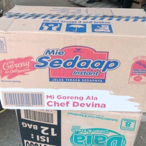 

mie sedaap goreng ala chef devina per dus