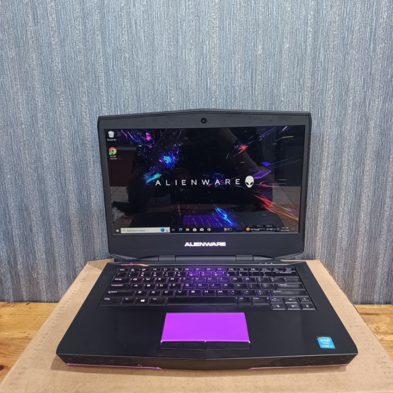 Laptop Gaming Dell Alienware 14 P396, Limited Edition, Intel Core i7-4710MQ Ram 8Gb/SSD 256Gb DualVg