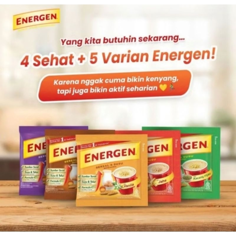 

Energen Susu dan Sereal 1 renceng