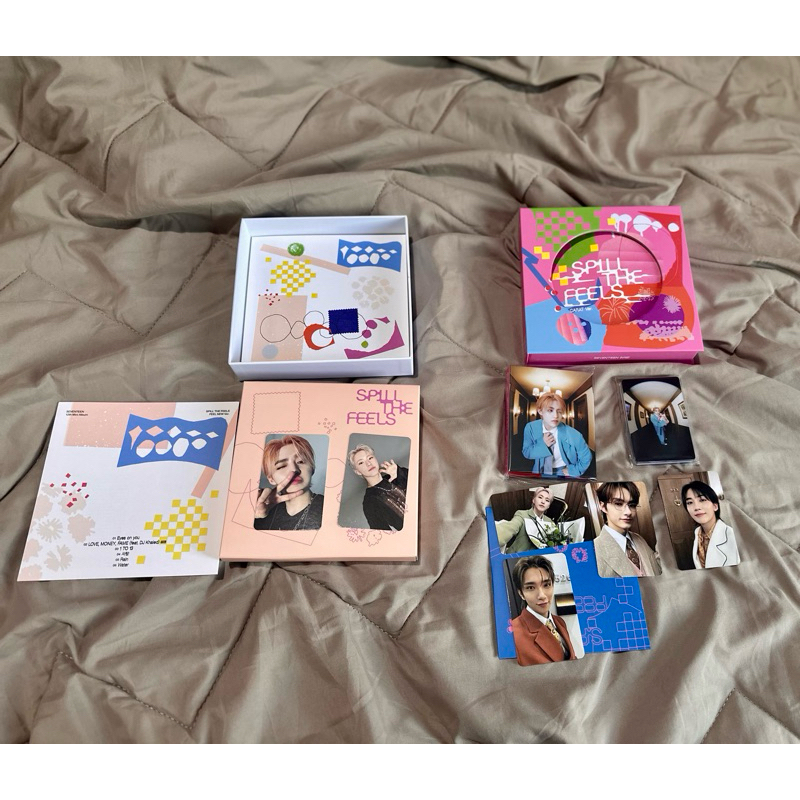 READY STOCK - SEVENTEEN - 12th Mini Album [Spill the feels] (Standard Feel New Ver PC Scoups cimumu 