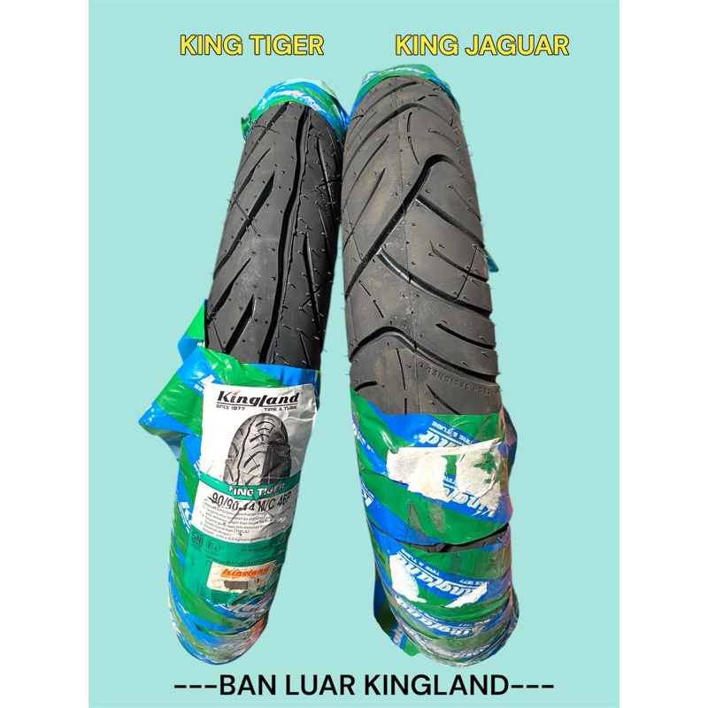 BAN LUAR KINGLAND TIDAK TUBELESS RING 14 (709014 809014 909014 )TUBETYPE NON TUBELESS