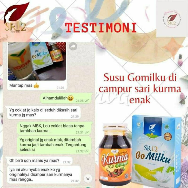 

Paket gomilku+sari kurma