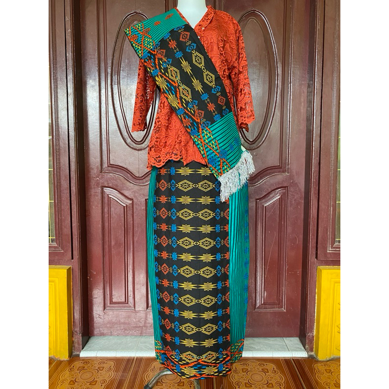 Rok Selendang Katun Siap Pakai Batik