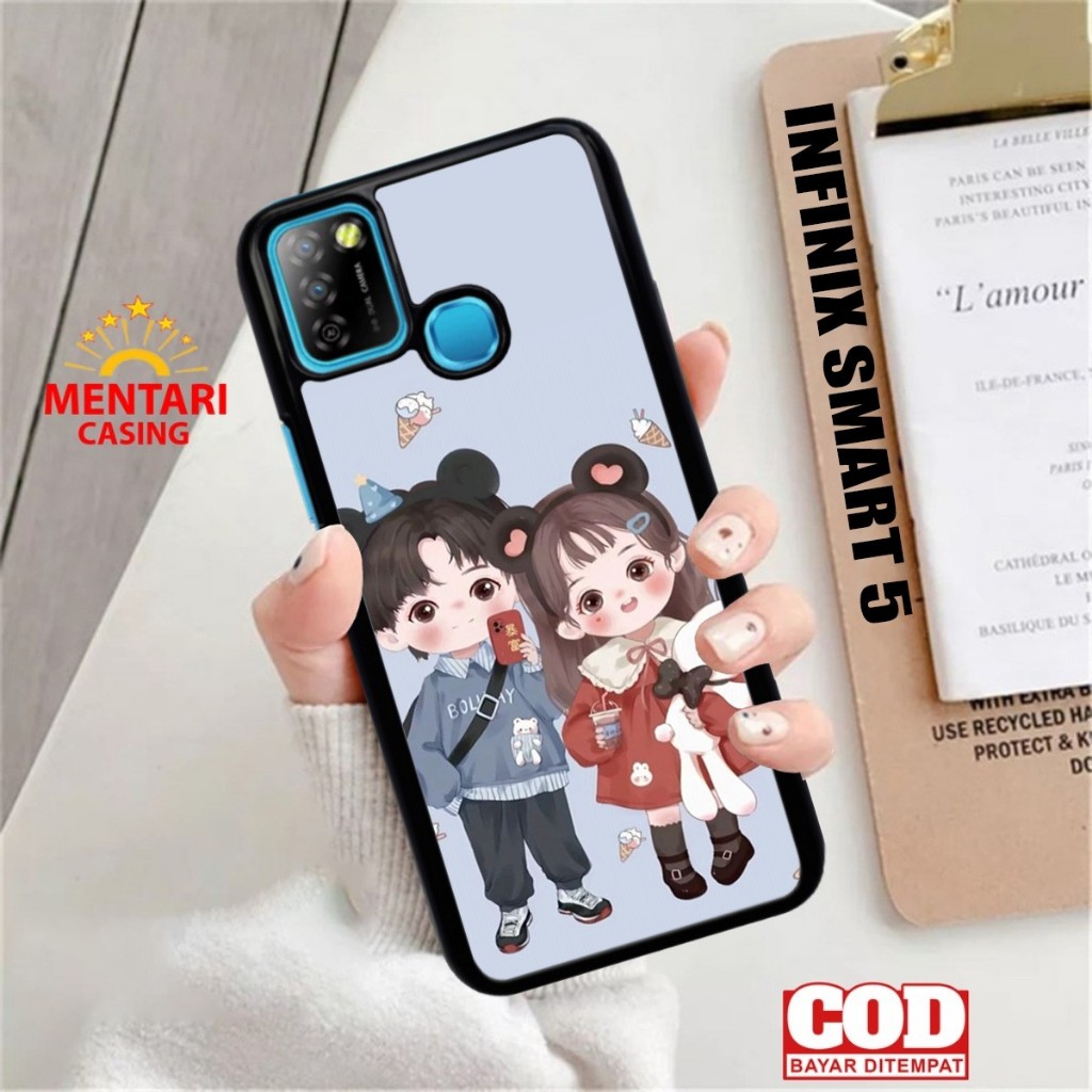Casing Infinix Smart 5 Couple Terbaru Case Infinix Smart 5 Terlaris Hardcase Sofcase Premium Glosy
