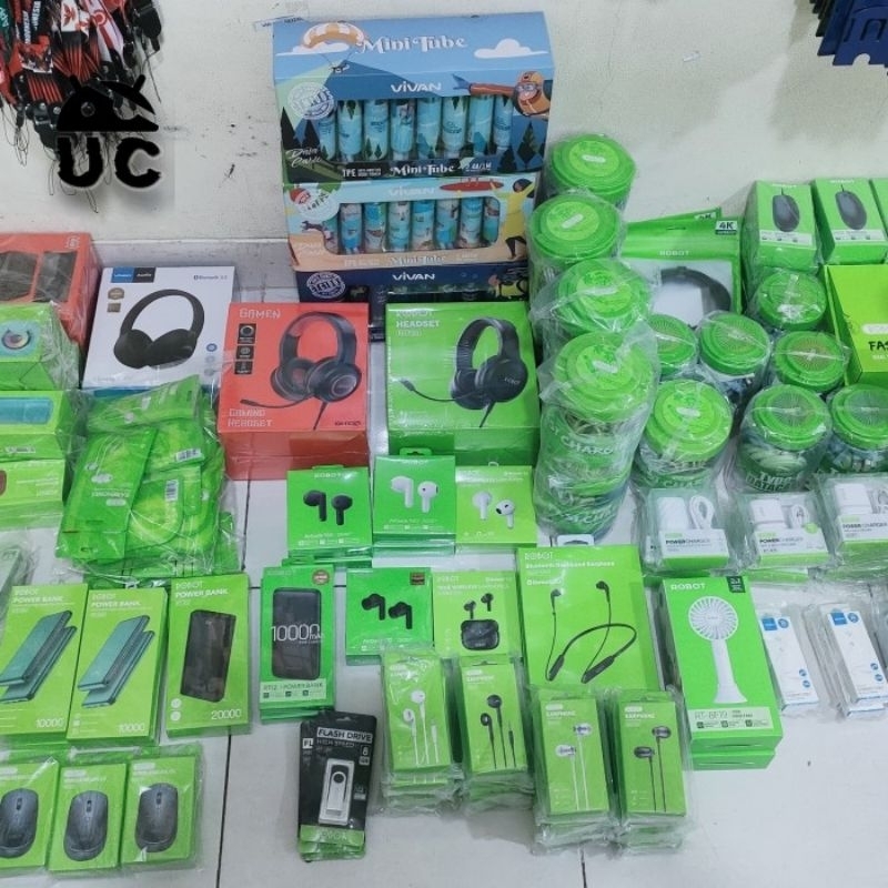 PAKET USAHA AKSESORIS HP KONTER PULSA LENGKAP