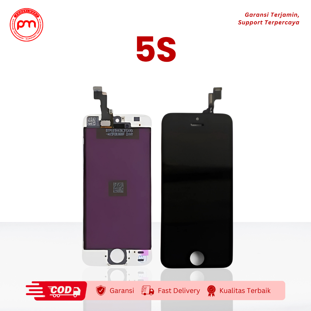 Lcd Iphone 5S/5SE Fullset Layar Original