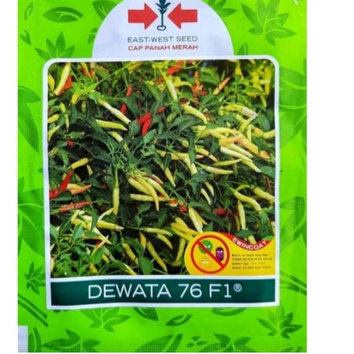 (4☆O➸/O) Benih Cabe Rawit Dewata 76 F1 Kemasan Repack 400 butir - banyak diminati»