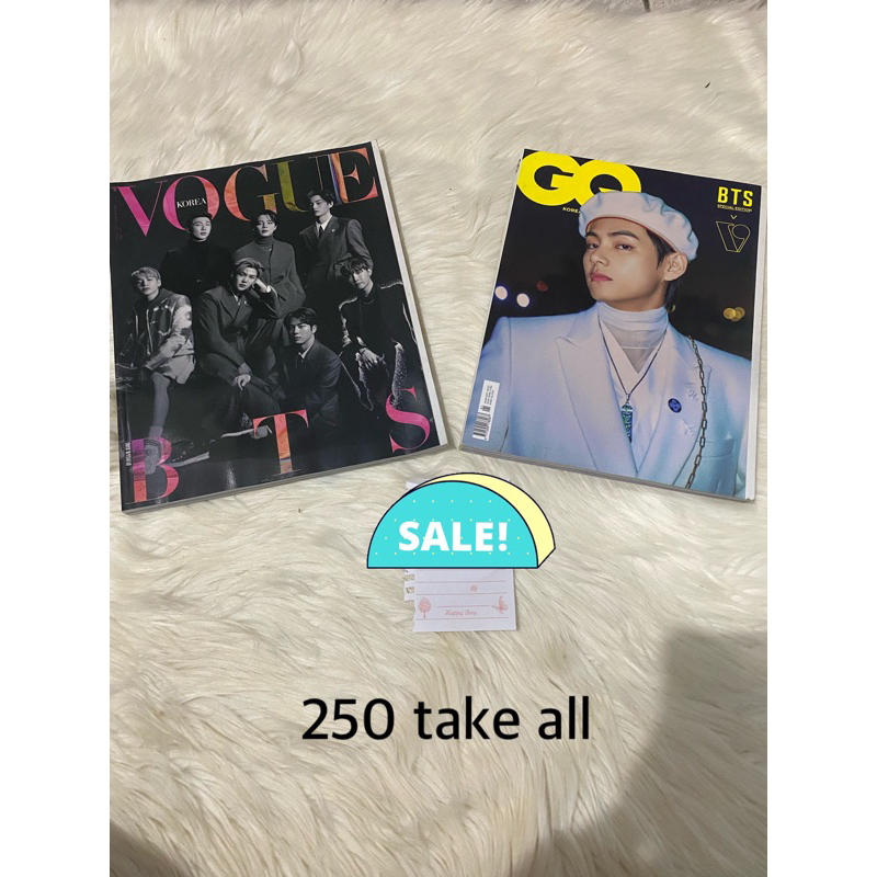 magazine Vogue & GQ V BTS
