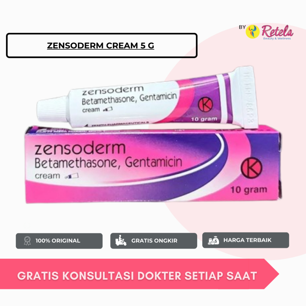 ZENSODERM CREAM 10 GRAM/ BETAMETHASONE/GENTAMICIN