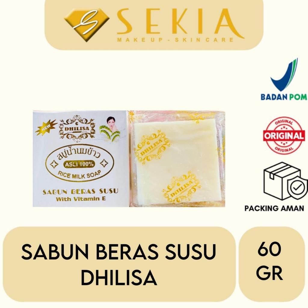 Sabun Beras Dhilisa  Kotak Putih / Sabun Beras