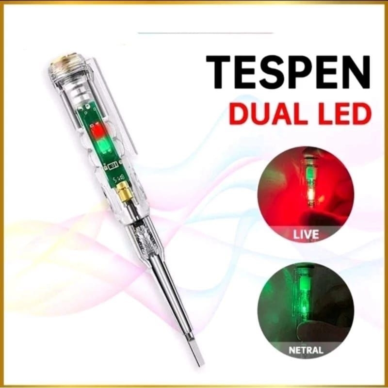 Obeng tespen listrik led obeng pengecek kabel putus obeng viral