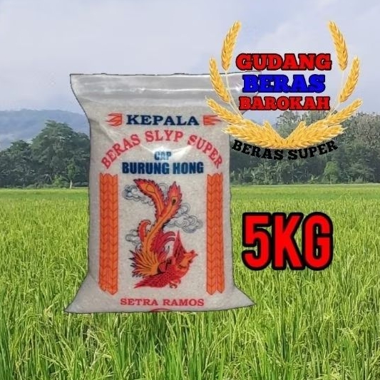 

BERAS CAP BURUNG HONG 5KG,10KG,20KG