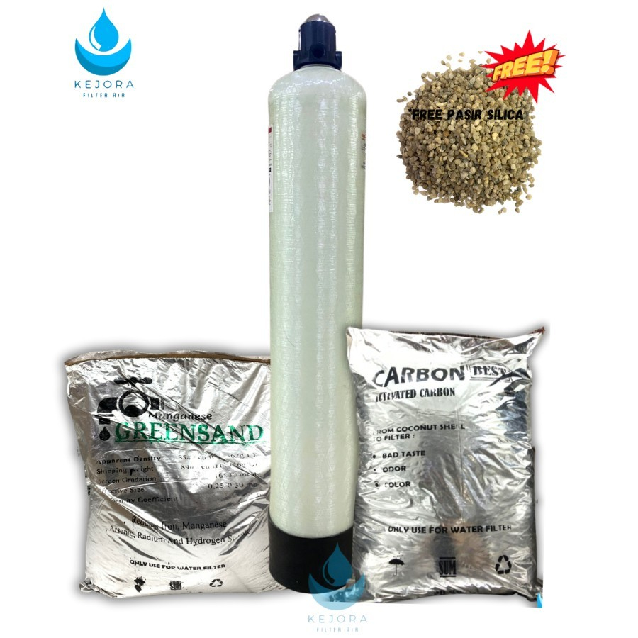 Filter Air Sumur - Paket Filter Air Sumur Bor (Besi, Karat, Berminyak, Bau)