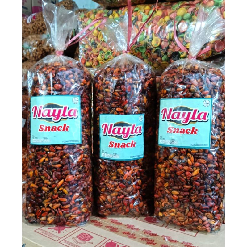 

MR_Grosir Snack KULIT MLINJO PREMIUM RASA PEDAS MANIS 1 KG