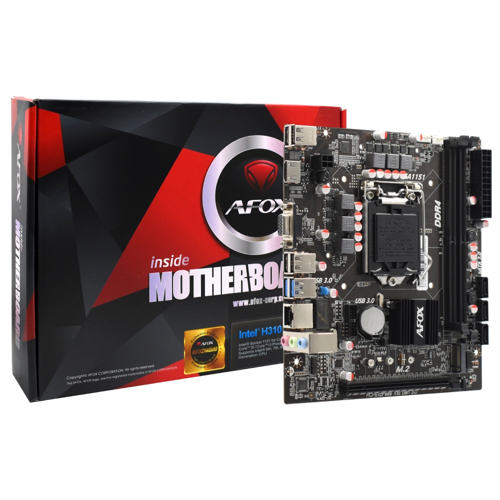 Motherboard Afox H310 DDR4