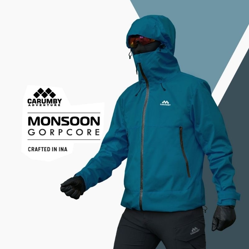 Jaket Gunung Carumby Monsoon Waterproof