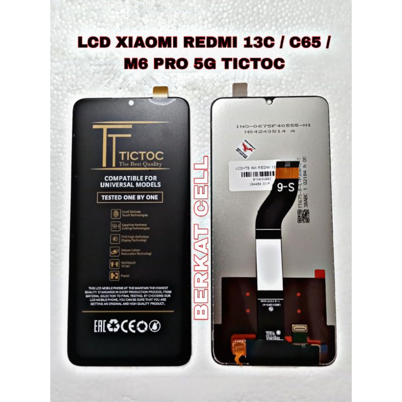 LCD XIAOMI REDMI 13C / C65 / M6 PRO 5G TICTOC