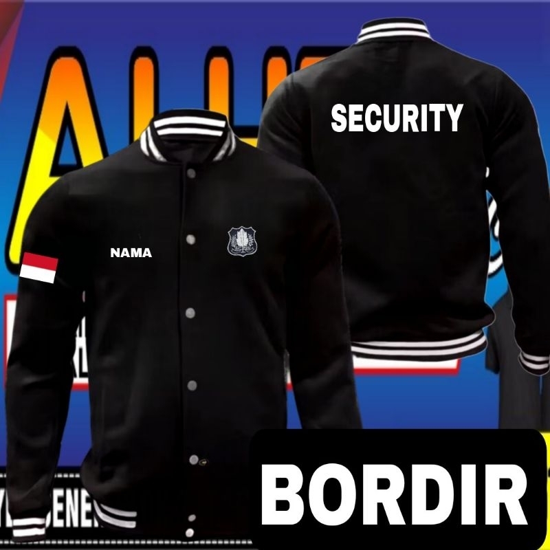 jaket bordir security jaket security jaket satpam jaket varsity satpam jaket varsity security Jaket 