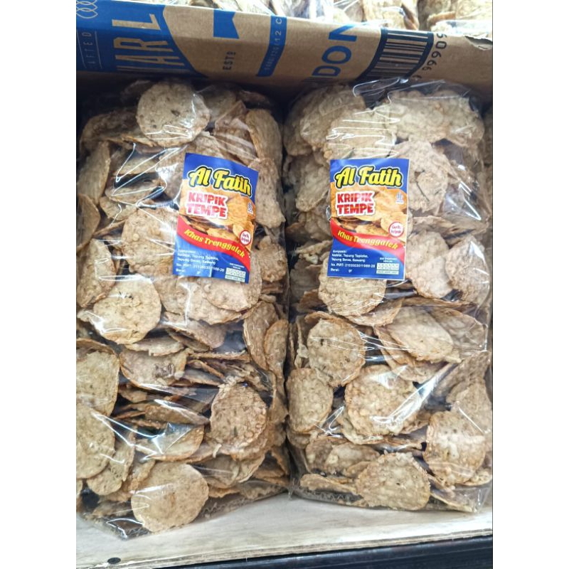 

MR_Grosir KRIPIK TEMPE MURNI-ALFATIH 1 KG