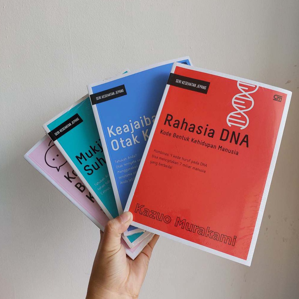 KODE V79O Rahasia DNA  Keajaiban Otak Kanan  Mukjizat Suhu Tubuh Seri Kesehatan Jepang