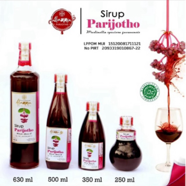 

SIRUP PARIJOTO PROMIL UNTUK KESUBURAN RAHIM ASLI DARI GUNUNG MURIA